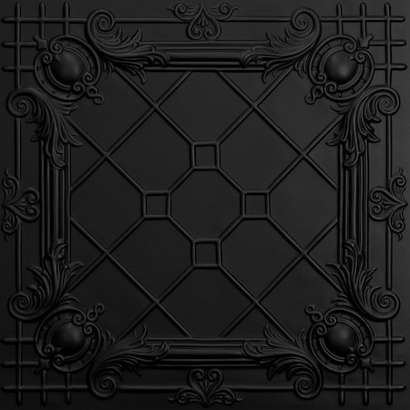 Ceilume Bentley 2ft x 2ft Black Ceiling Tile V3-BENT-22BKO
